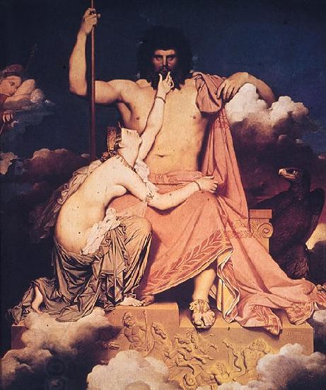 Jean Auguste Dominique Ingres Jupiter and Thetis China oil painting art